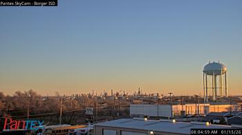 Weather camera view of Borger ISD.