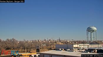 Weather camera view of Borger ISD.