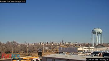Weather camera view of Borger ISD.