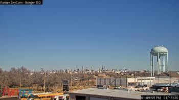 Weather camera view of Borger ISD.