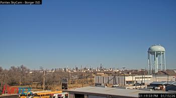 Weather camera view of Borger ISD.