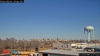 Weather camera view of Borger ISD.