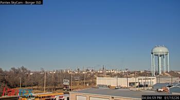 Weather camera view of Borger ISD.