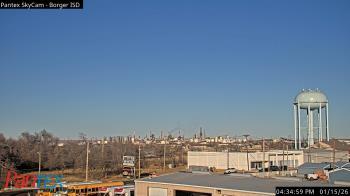 Weather camera view of Borger ISD.