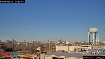 Weather camera view of Borger ISD.