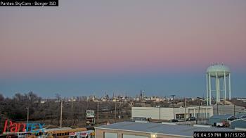 Weather camera view of Borger ISD.