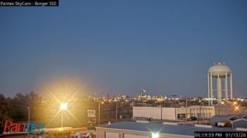 Weather camera view of Borger ISD.