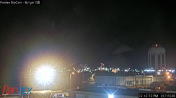 Weather camera view of Borger ISD.