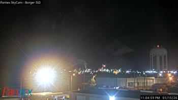 Weather camera view of Borger ISD.