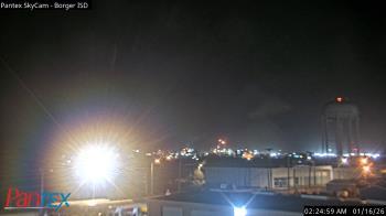 Weather camera view of Borger ISD.
