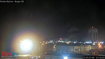 Weather camera view of Borger ISD.
