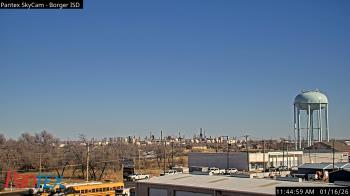 Weather camera view of Borger ISD.