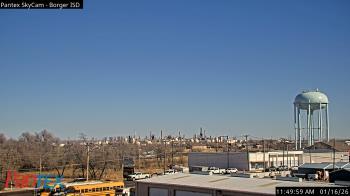 Weather camera view of Borger ISD.