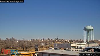 Weather camera view of Borger ISD.