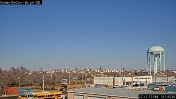 Weather camera view of Borger ISD.