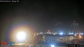Weather camera view of Borger ISD.