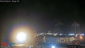 Weather camera view of Borger ISD.