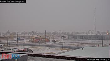 Weather camera view of Borger ISD.