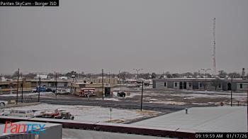 Weather camera view of Borger ISD.