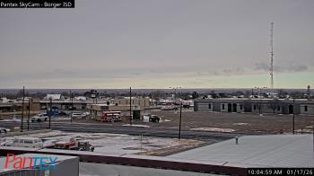 Weather camera view of Borger ISD.