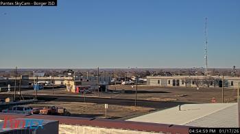 Weather camera view of Borger ISD.