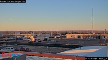Weather camera view of Borger ISD.