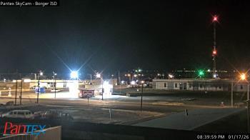 Weather camera view of Borger ISD.