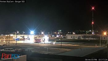 Weather camera view of Borger ISD.