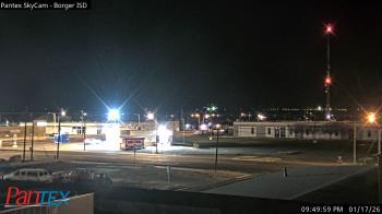 Weather camera view of Borger ISD.