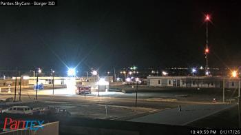 Weather camera view of Borger ISD.