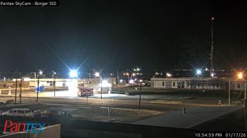 Weather camera view of Borger ISD.