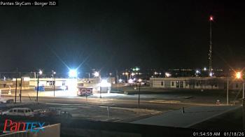 Weather camera view of Borger ISD.