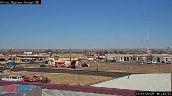 Weather camera view of Borger ISD.
