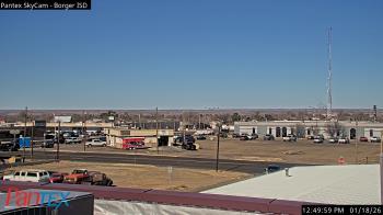 Weather camera view of Borger ISD.