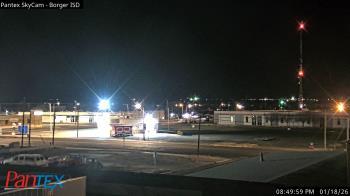 Weather camera view of Borger ISD.