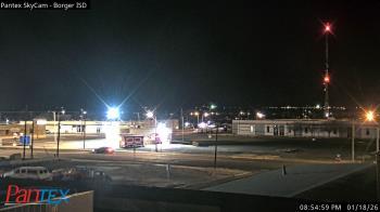 Weather camera view of Borger ISD.