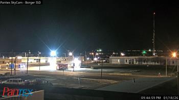 Weather camera view of Borger ISD.