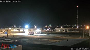 Weather camera view of Borger ISD.