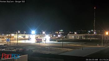 Weather camera view of Borger ISD.