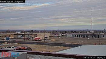 Weather camera view of Borger ISD.
