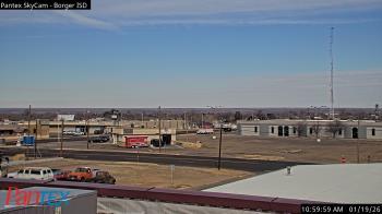 Weather camera view of Borger ISD.