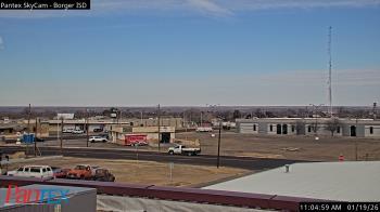 Weather camera view of Borger ISD.