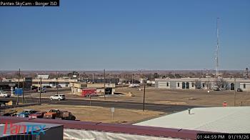Weather camera view of Borger ISD.