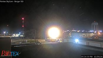 Weather camera view of Borger ISD.