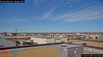 Weather camera view of Borger ISD.