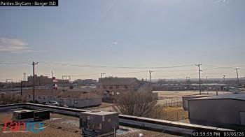 Weather camera view of Borger ISD.