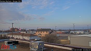 Weather camera view of Borger ISD.