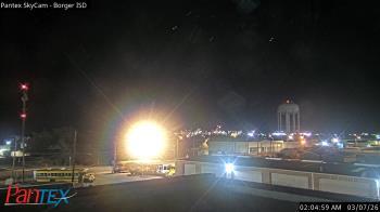 Weather camera view of Borger ISD.