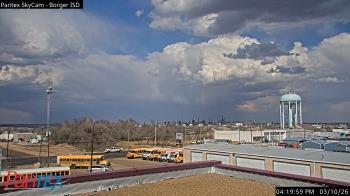 Weather camera view of Borger ISD.