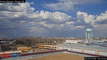 Weather camera view of Borger ISD.